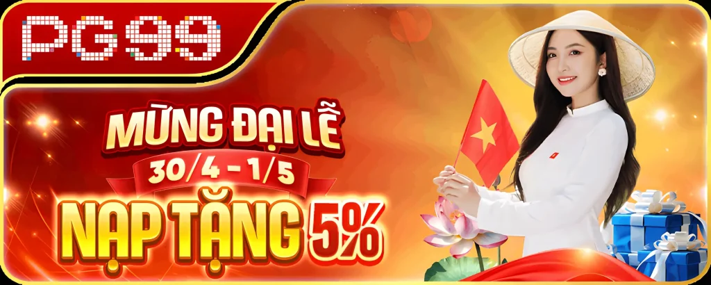 44pg99 com tặng đại lễ 30/4-4/5 tặng 5%